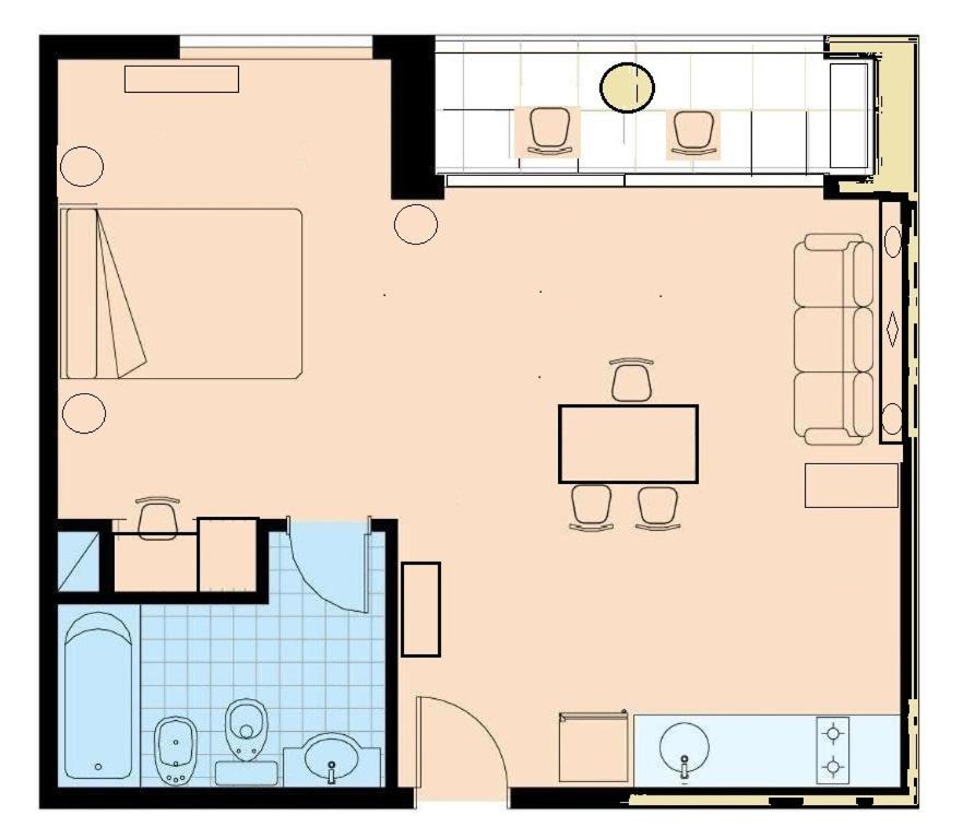 Apart 1013 Con Piscina Gimnasio Laundry Y Seguridad 24 Hs Ciudad Autónoma de Ciudad Autónoma de Buenos Aires Exterior foto